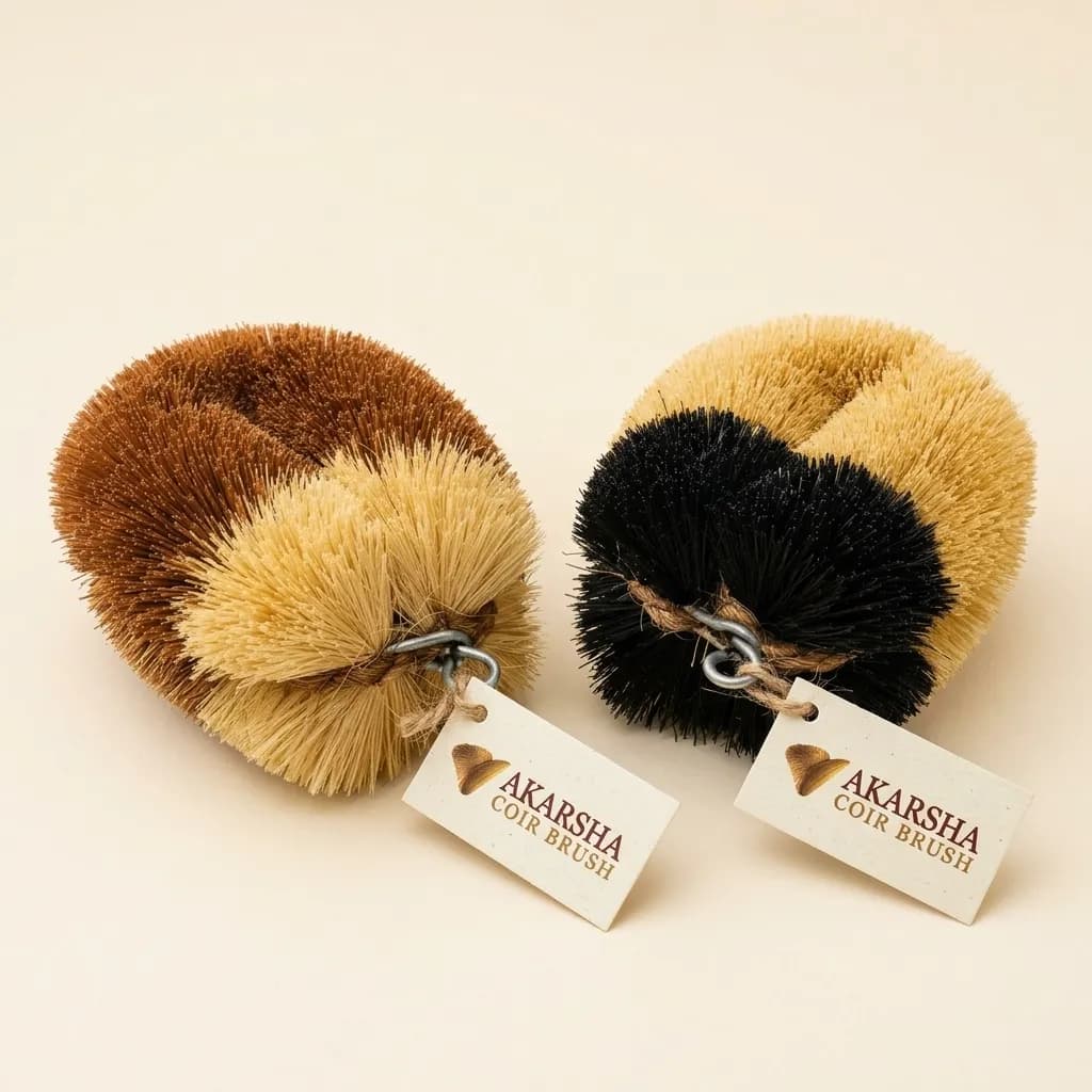 Natural Coir Otaro Cleaning Brush 40g - View 1